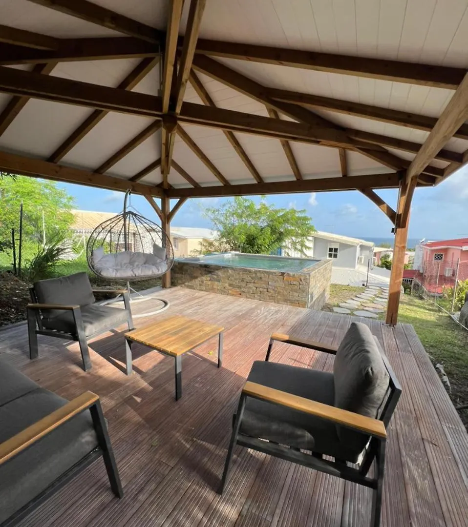 Villa Arawak,3 Chambres, Piscine, Jacuzzi, Plage Sainte-Luce 0*,